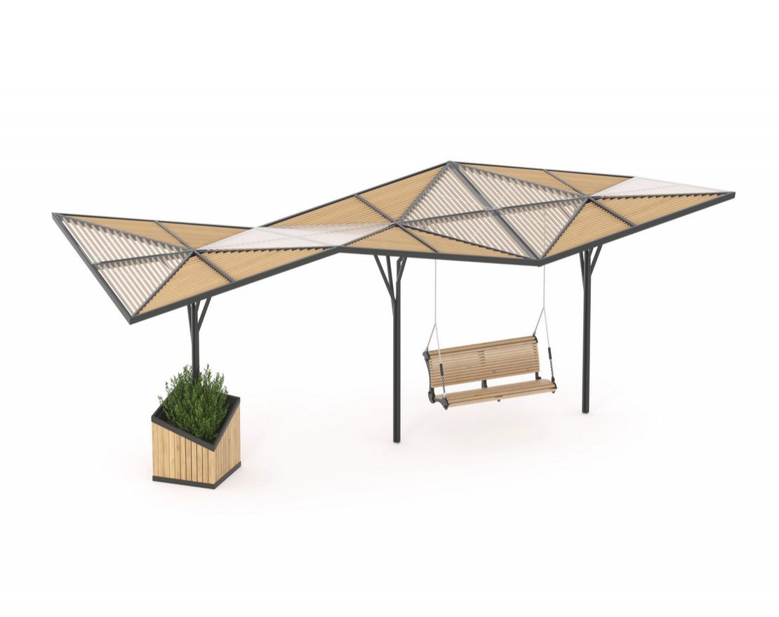 КОНСТРУКЦИЯ ДЛЯ УЛИЧНЫХ ПЛОЩАДОК PERGOLA «PR-02.01-01»